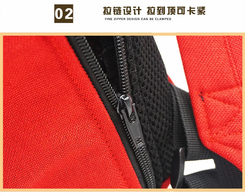 New Double Shoulder Portable Travel Backpack Outdoor Pet Dog Carrier Bag Pet Dog Front Bag Mesh Backpack