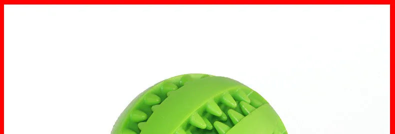 Silicone Pet Dog Toy Ball Interactive Bite-resistant Chew Toy for Small Dogs Tooth Cleaning Elasticity Ball Pet Products 5/6/7cm