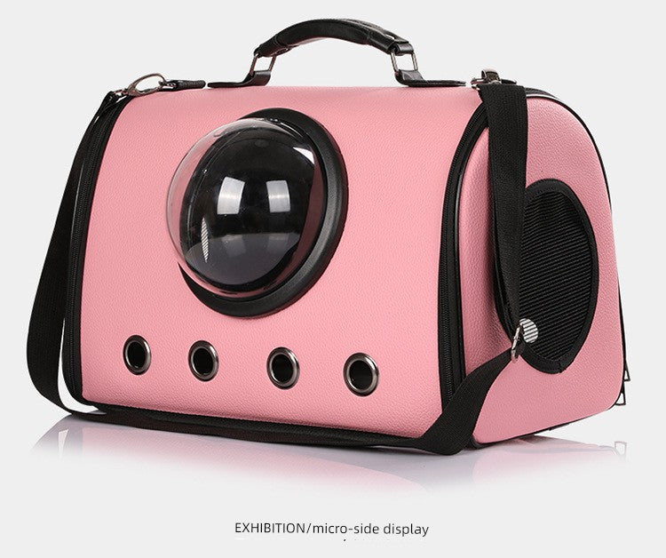 Space Capsule Teddy Crossbody Portable Good-looking Cat