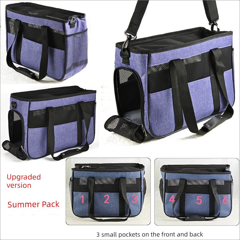 Pet Bag Portable Dog Backpack Cat Bag Dog Handbag Cat Cage Bag Rabbit Outer Travel Bag Dog Bag