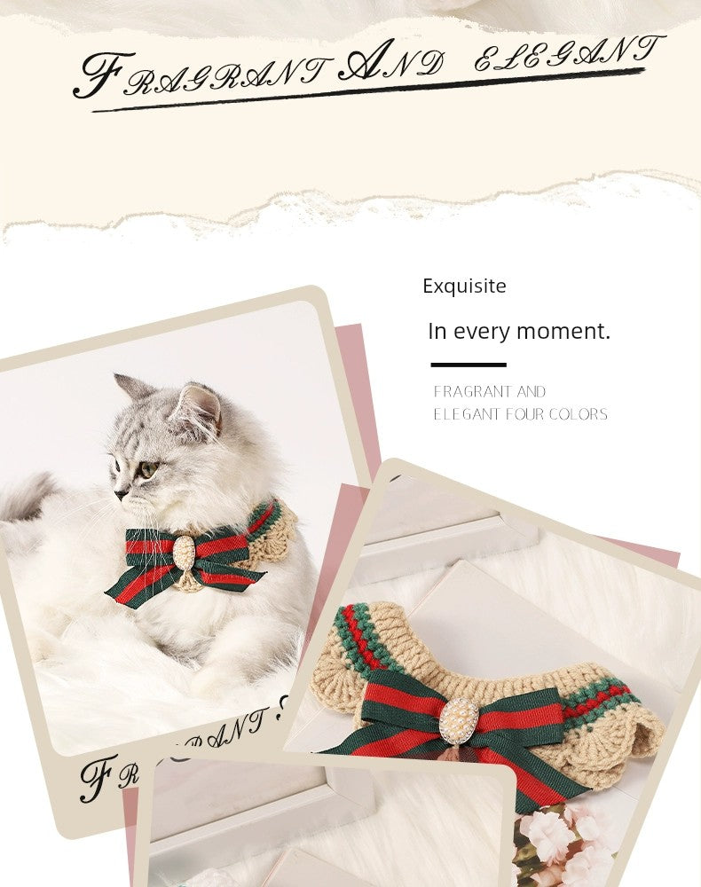 Cat Collar with bow tie