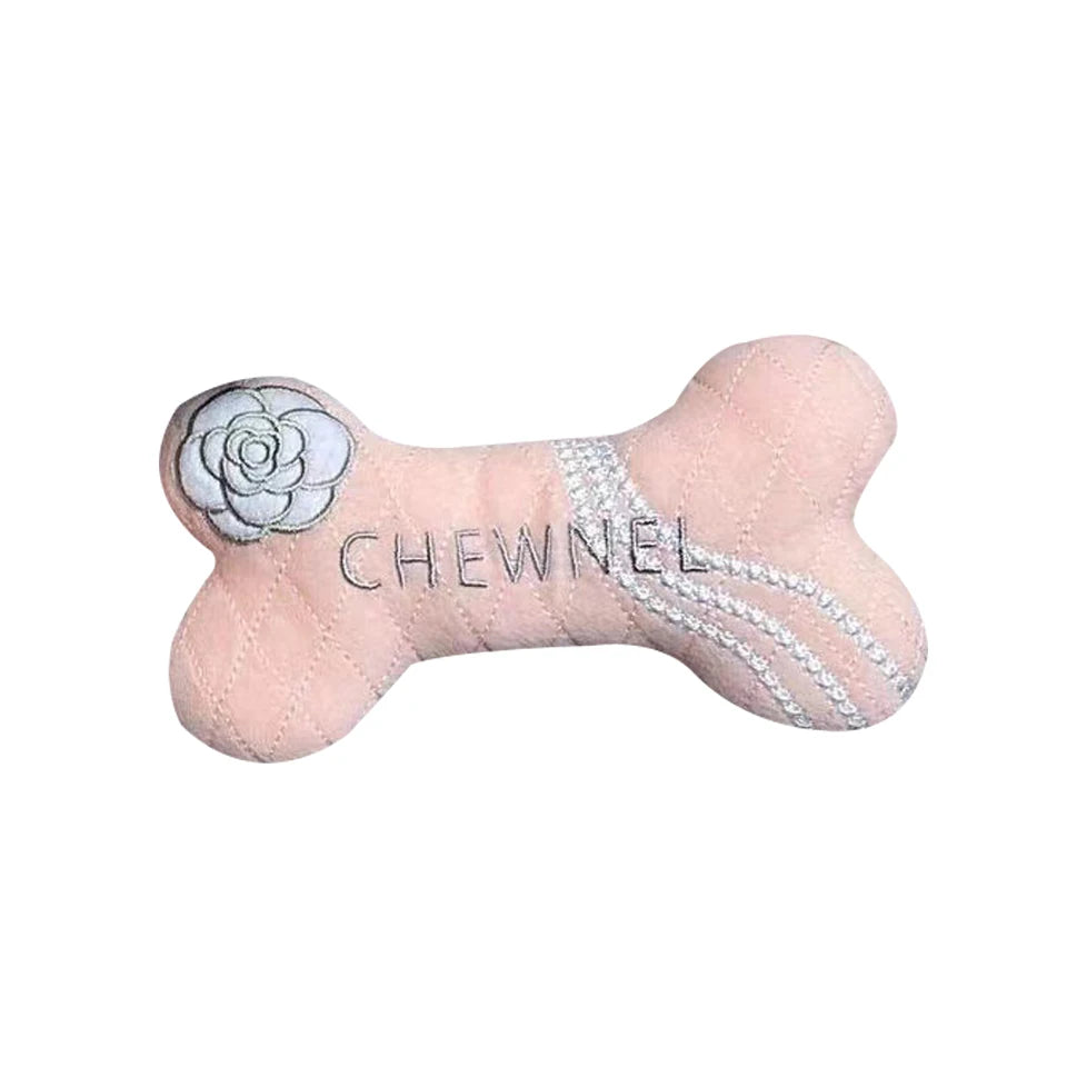 FATHIN Luxury Dog Toys Pets Chew Toy Squeak Cleaning for Small Medium Dog Training Accessories