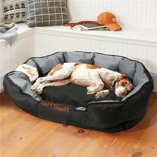 Waterproof XXL XL L Orthopedic Sofa Dog Bed Pet Mat Kennel Washable Pet Puppy Basket Cushion Removable fr Small Medium Large Dog