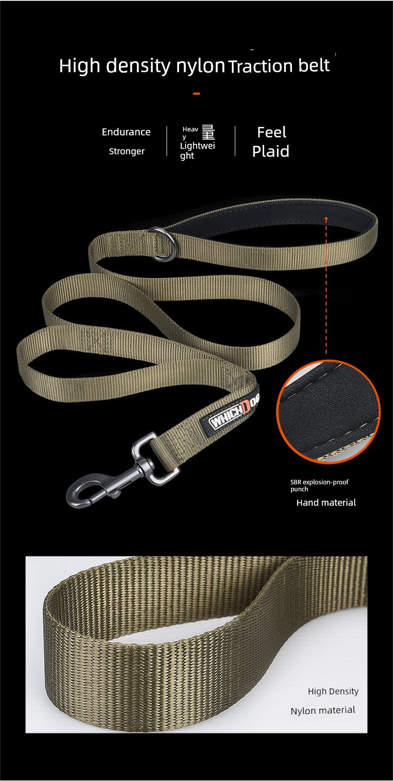 Adjustable Nylon Strap Dog Harness