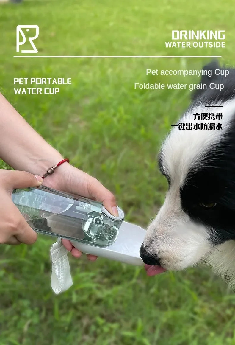 Waterer for dogs and cats Portable Dog Water Bottle For Small Large Dogs Cat Outdoor Leakproof Walking Drinking Bowls