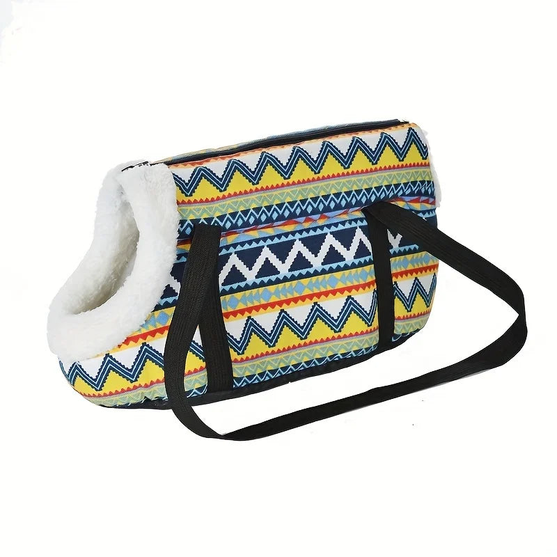 Fleece Lined Travel Bag for Dogs or Cats