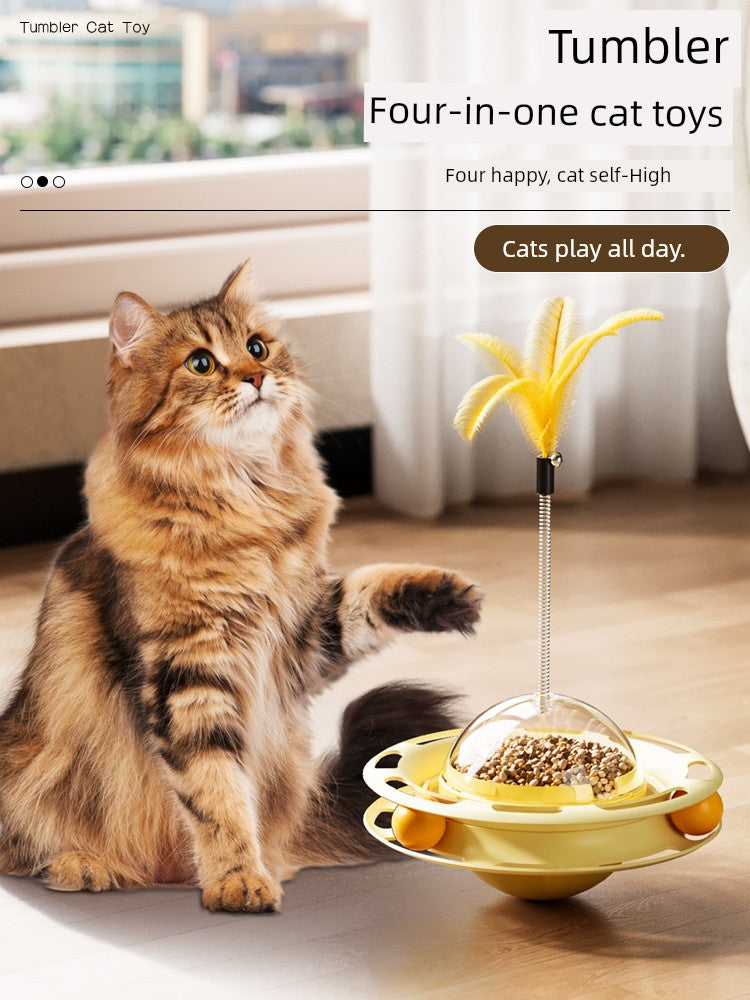 Turntable Self-Hi Relieving Stuffy Pets Consume Cat Toy