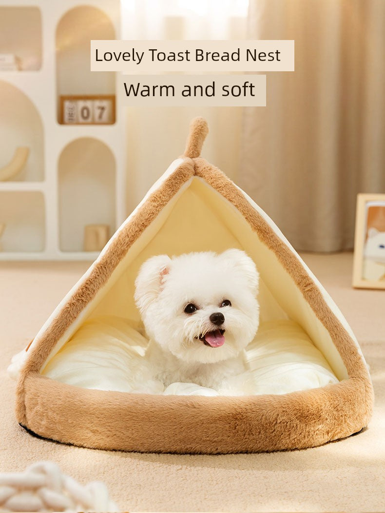 Teepee bed for small dogs or cats