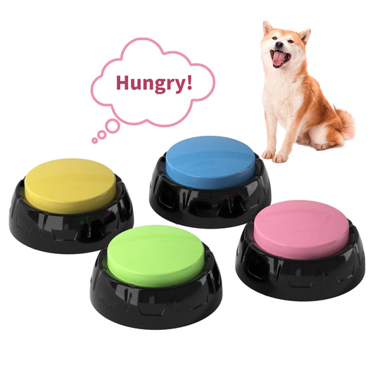 Pet Training Buttons Recordable Pet Talking Toys Pet Interactive toys Speech Buttons Speech Button for Dogs of All Sizes