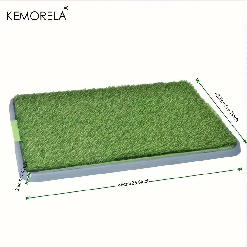 Artificial Grass Pee Pad Dog Grass Large Patch Potty That Can Be Washed Reusable Training Potty Pad Indoor Puppy Pee Potty Tray