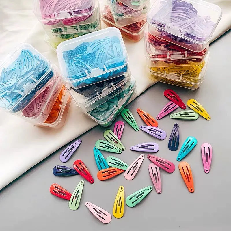 50pcs/lot Mini Pet Dog Hairpin Candy Colors about 3cm Small Puppy Cat Hair Clips Pet Hair Accessories Dog Hair Grooming