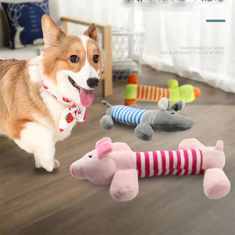 Pet Dog Sounding Squeak Bite Resistant Toys for Small Large Dogs Cats Toy Puppy Interactive Chew Molar Toy Sound Pet Accessories