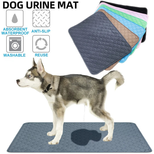 Dog Pee Pad Blanket Reusable Highly Absorbent Diaper Washable Puppy Training Pad Pet Bed Urine Mat for Pet Car Seat Cover