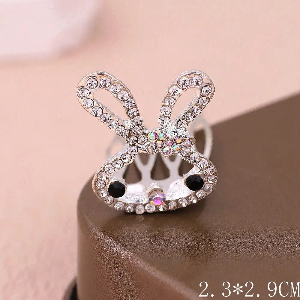 1/5pcs Bling High-grade Pet Hair Clip Crown Diamonds Hair Ornament Teddy Dog Cat Cute Pet Hairpin Puppy Hair Grooming Accesorios