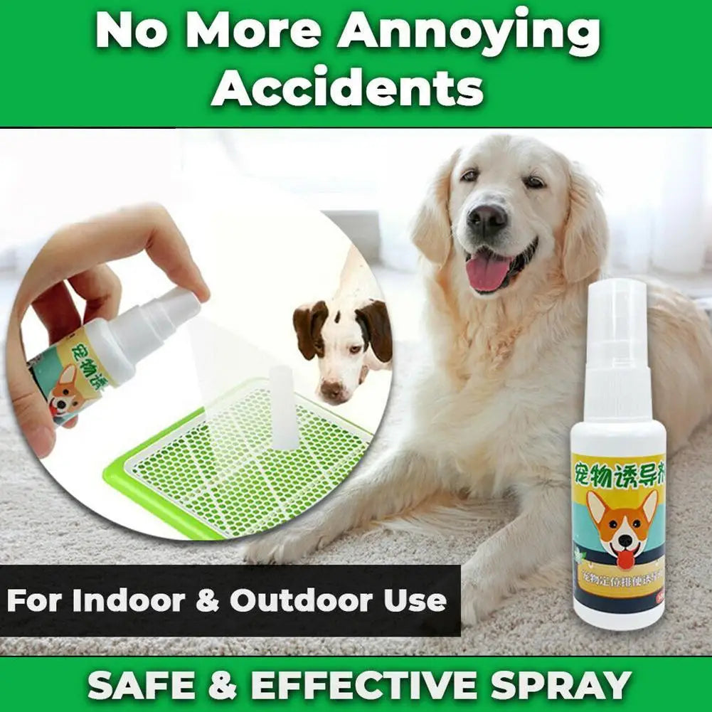 30ml Pet Dog Spray Inducer Dog Props Inducer Dogs Puppy Pad Doggy Pee Training Toilet For Puppy Pet Supplies C1g3