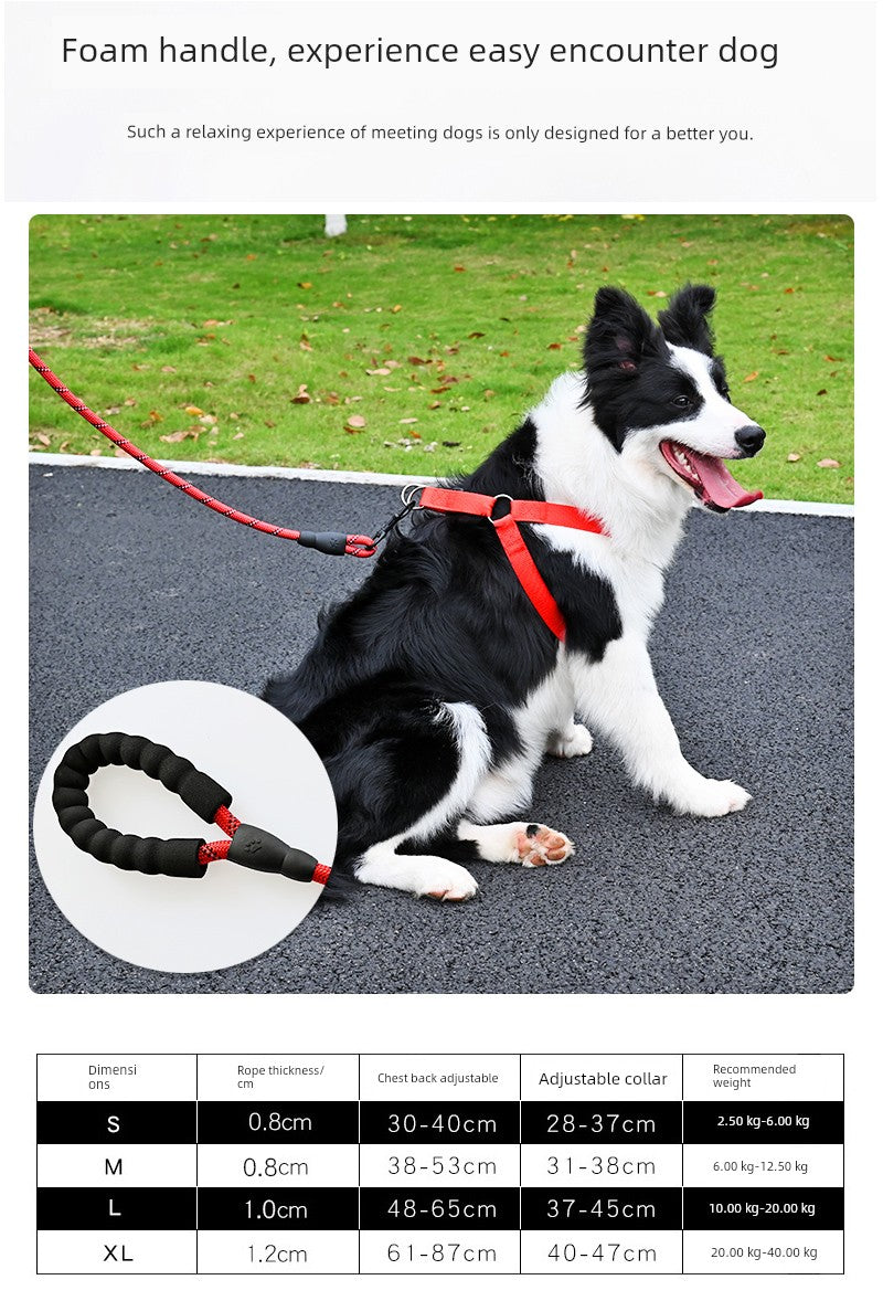 2 M Night Large, Medium and Small Dogs Dog Hand Holding Rope