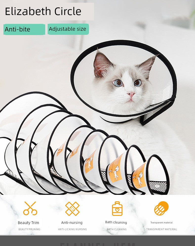 Cone for Cats or Dogs to prevent licking or biting