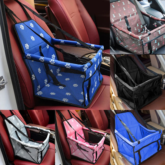 Pet Dog Carrier Car Seat Cover Pad Carry House Cat Puppy Bag Car Travel Folding Hammock Waterproof Dog Bag Basket Pet Carriers