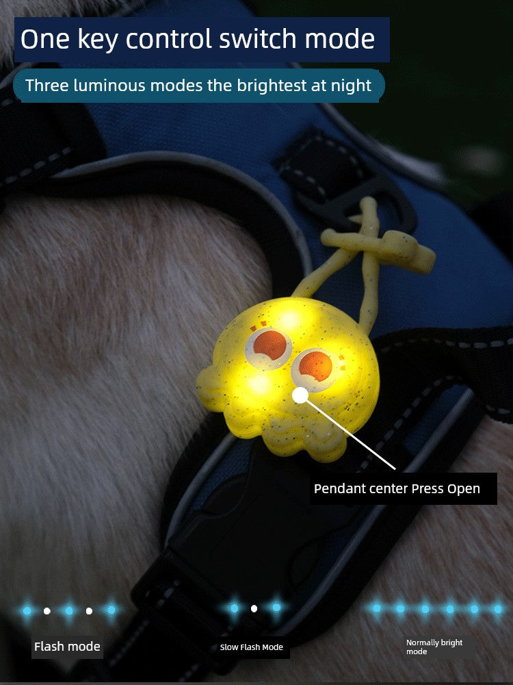 Anti-Discard Collar Night Luminescent Lamp Pet Dog