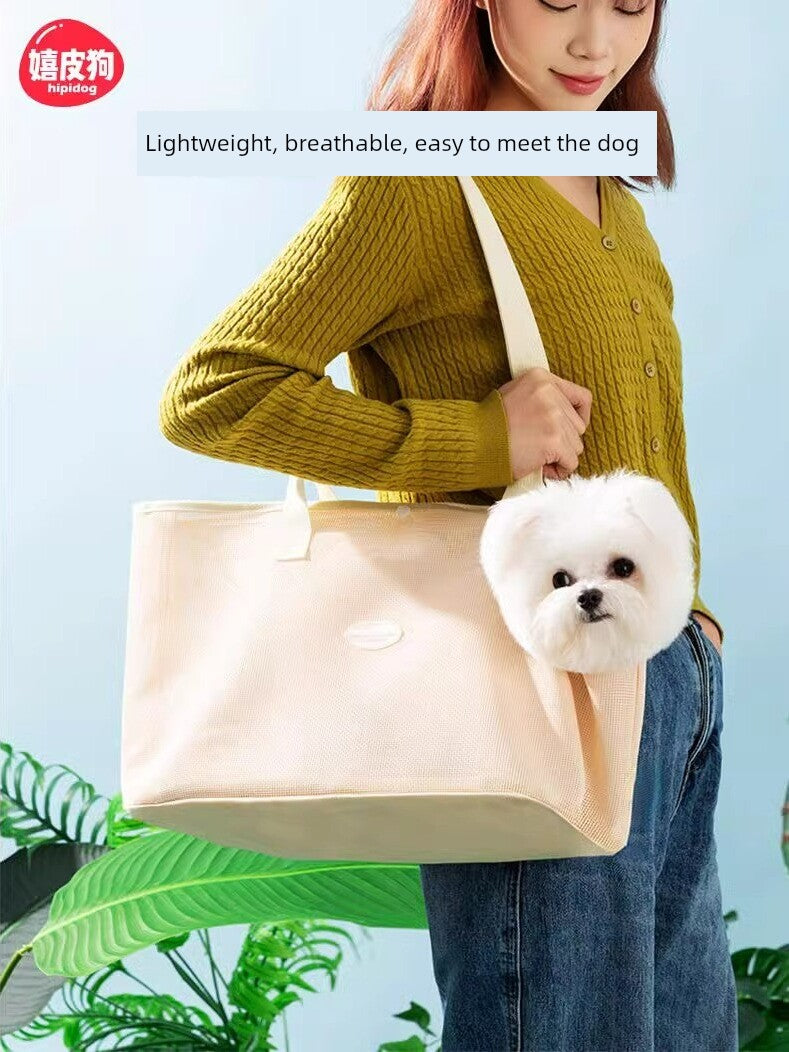 Portable Summer Cat Bag Breathable Handy Gadget All-Match Bag Dog