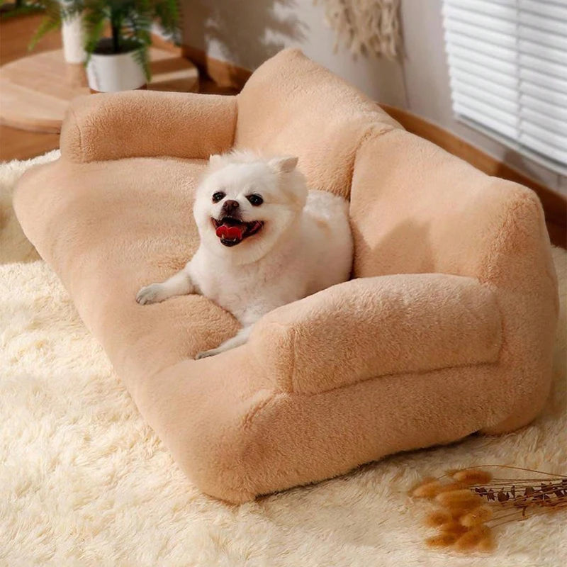 Dog House Bed for Cats Sofa Thickened filling Elastic cat Bed Soft Dog Bed Warm Cat Nest in Winter