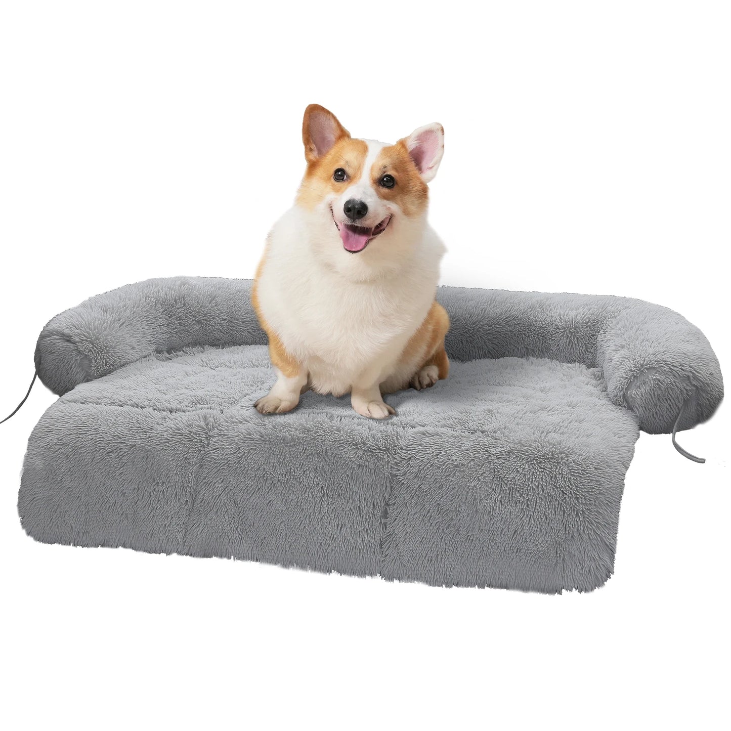 Fluffy Dog Bed Mat Dog Cat Sofa Winter Warm Pet Blanket Sleeping Bed for Dog Portable Dog House Washable Pet Kennel Puppy Pad