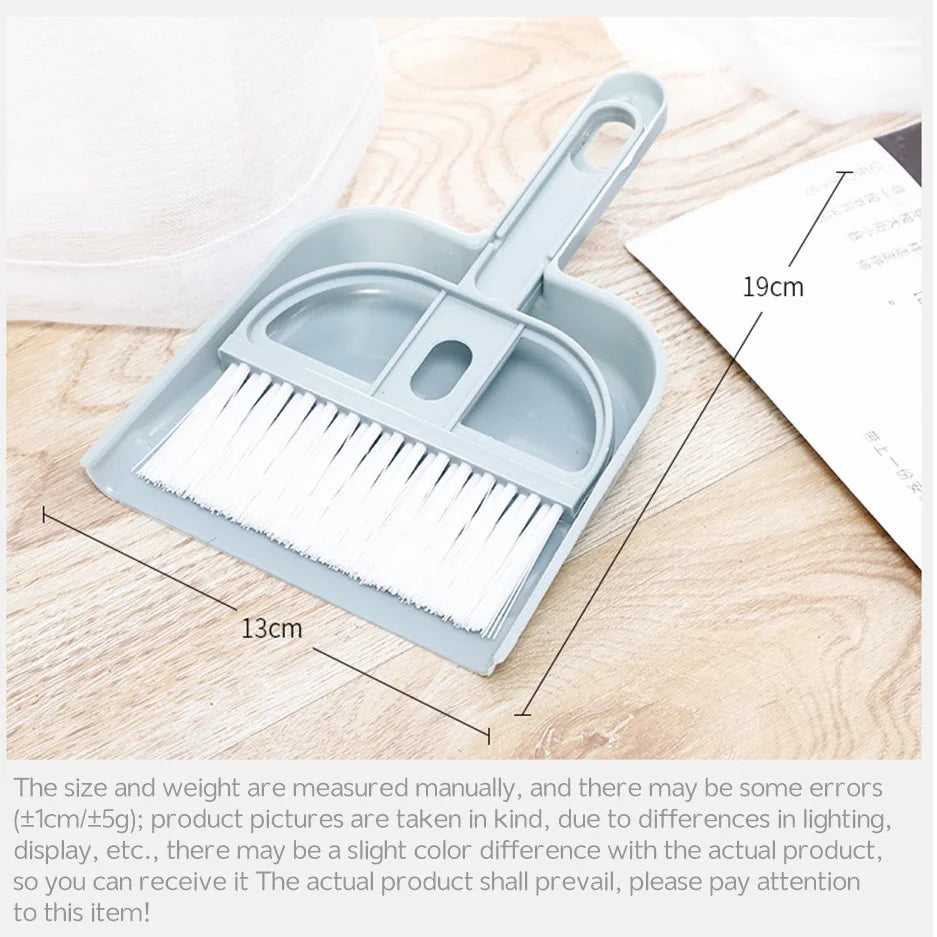 Cat Dustpan Small Broom Set Pet Professional Cleaning Tools Rabbit Pooper Scooper Guinea Pig Toilet Broom Accessories