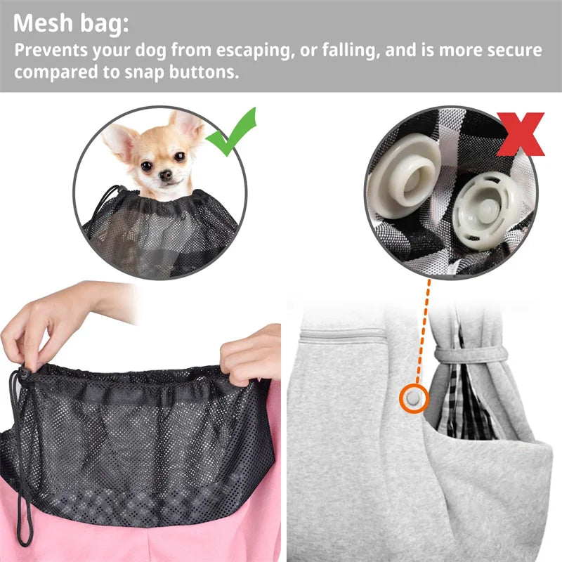 Pet Dog Carrier Bag Outdoor Travel Puppy Shoulder Bags Dogs Single Comfort Sling Handbag Tote Pouch Kitten Corgi Transport Pets