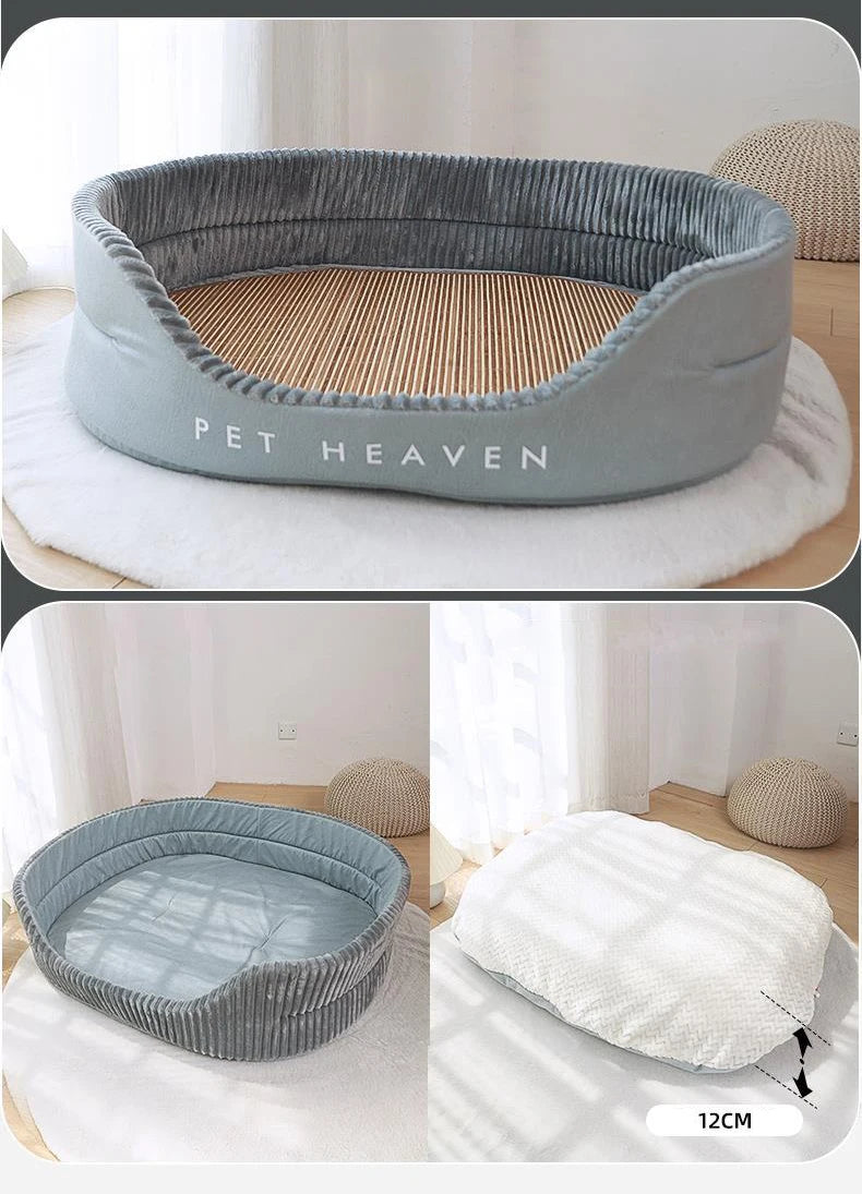 Dog Bed Padded Cushion for Small Big Dogs Sleeping Beds Pet Houses for Cats Super Soft Durable Mattress Removable Pet Mat pets