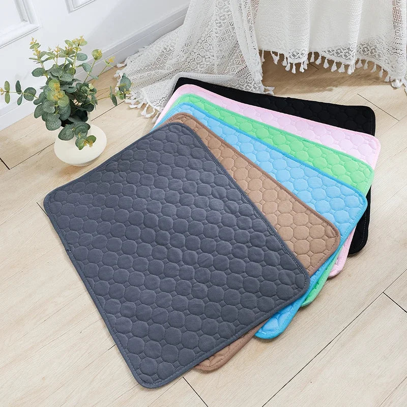 Dog Pee Pad Blanket Reusable Highly Absorbent Diaper Washable Puppy Training Pad Pet Bed Urine Mat for Pet Car Seat Cover