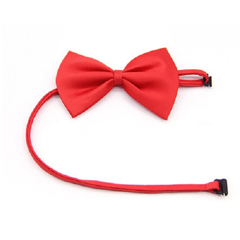 Pet Dog Cat Necklace Formal Necktie Adjustable Bow Tie Portable Collar For Cat Dog Accessories Suit For Small Medium Dog And Cat