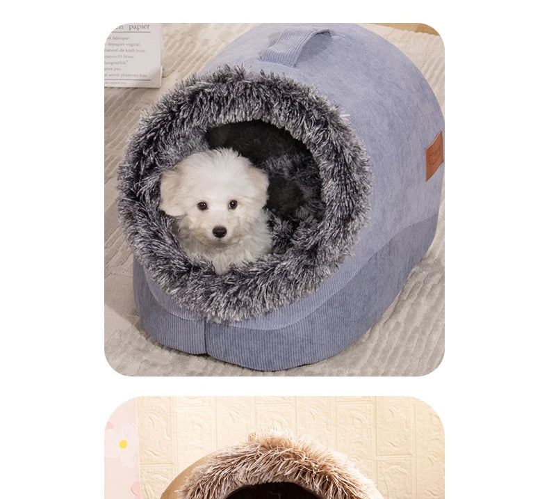 Dog Bed Mats Soft Warm Large Cat Sofa Cushion Washable Sleeping Kennel Winter Pet Cozy Nest for Small Medium Big Dogs Supplies