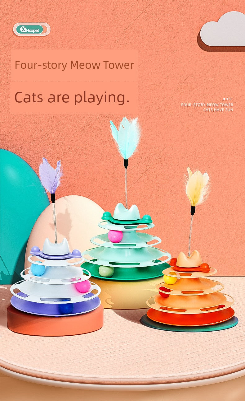 Cat Toy Self-Hi Relieving Stuffy Handy Gadget Cat Teaser Cat Turntable Ball Pet Cat Cat Cat Kittens Kitten All Products