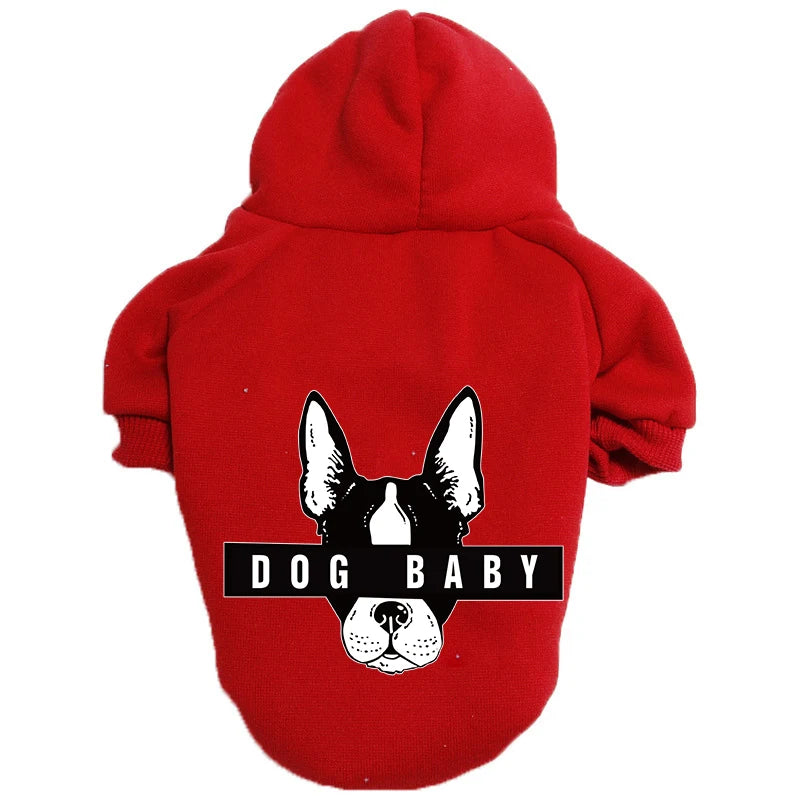 Dog Clothing Autumn Winter Dog Sweater Warm Pet Clothing Fadouke Clothing Fashion Brand Dog Coat Small Dog