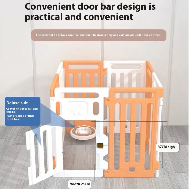 Pet fence dog fence dog fence cage indoor plastic eco-friendly dog cage