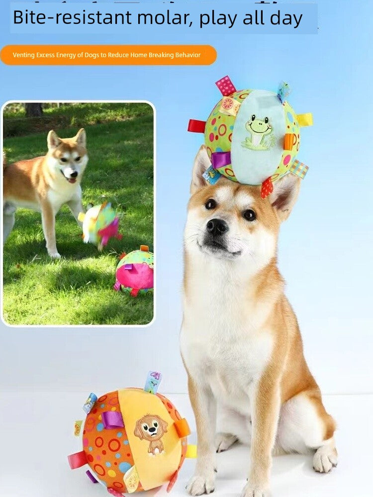 Relieving Distress and Consuming Physical Strength Teddy Shiba Inu Corgi Toy Ball