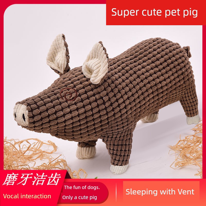 Pig Rope Toy for Dogs