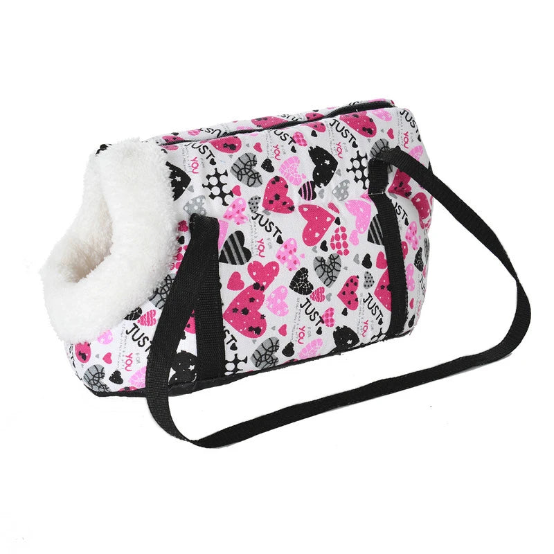 Classic Pet Carrier For Small Dogs Cozy Soft Puppy Cat Dog Bags Backpack Outdoor Travel Pet Sling Bag Chihuahua Pug Pet Supplies