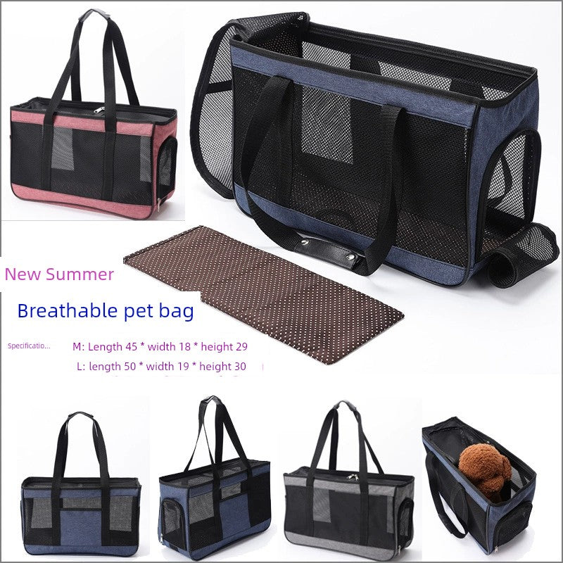 Pet Bag Portable Dog Backpack Cat Bag Dog Handbag Cat Cage Bag Rabbit Outer Travel Bag Dog Bag