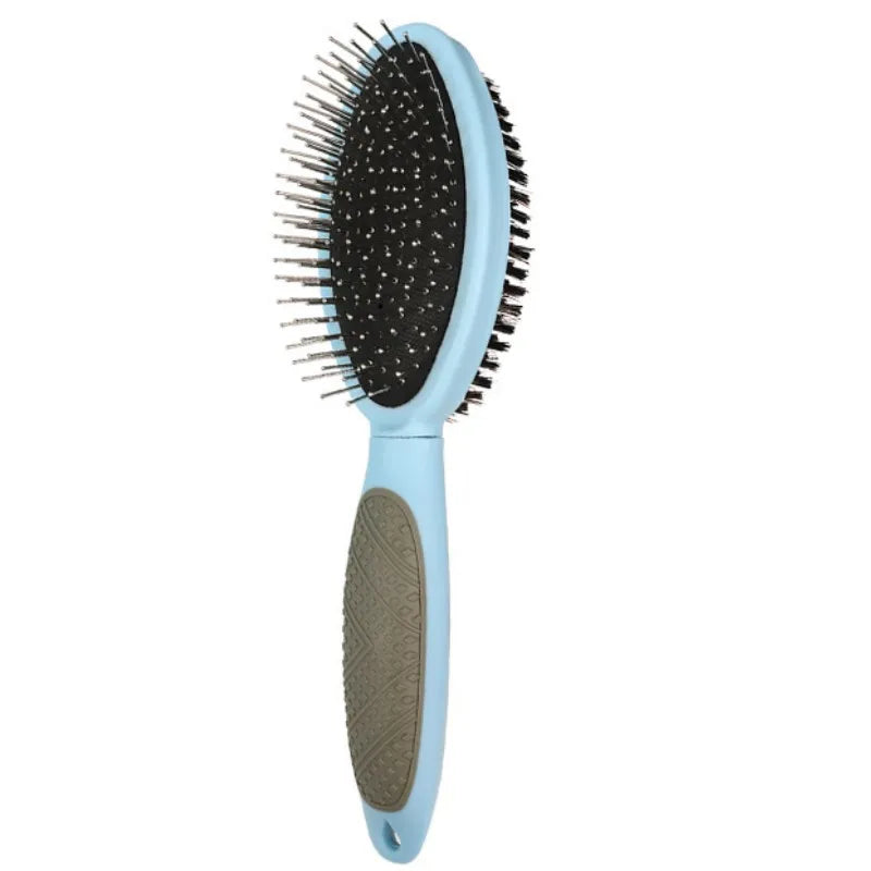 Dog Comb Pet Hair Remover Double-sided Combs for Cats Cleaning Tools Massage Dog Grooming Brush Long Hair Cat Brush Pet Products