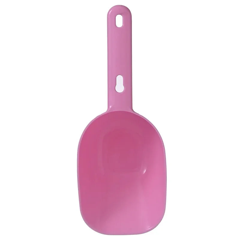 Cat food dog food shovel pet food spoon multi-color plastic food shovel pet supplies