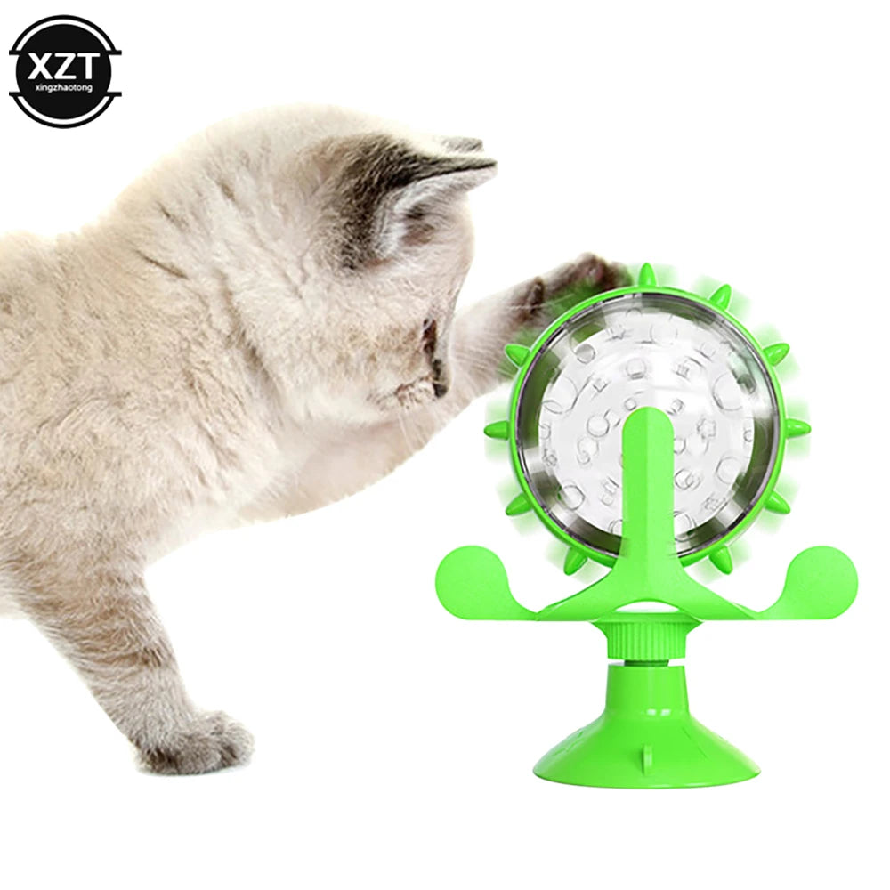 Interactive Treat Leaking Ball Toy for Puppy Original Slow Dog Feeder Funny Cat Dog Rotatable Wheel Pet Products Accessories