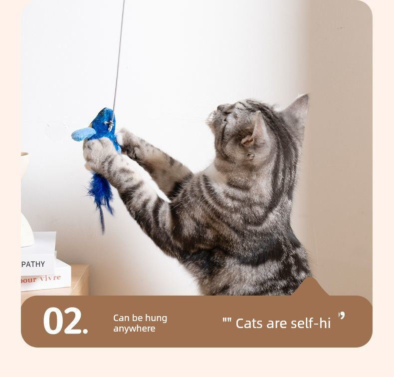 Artificial Toy Self-Hi Relieving Stuffy and Bite-Resistant Cat