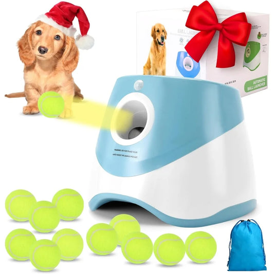 Automatic Ball Launcher for Dogs, Dog Balls Thrower Launcher, Dog Fetch Ball Thrower