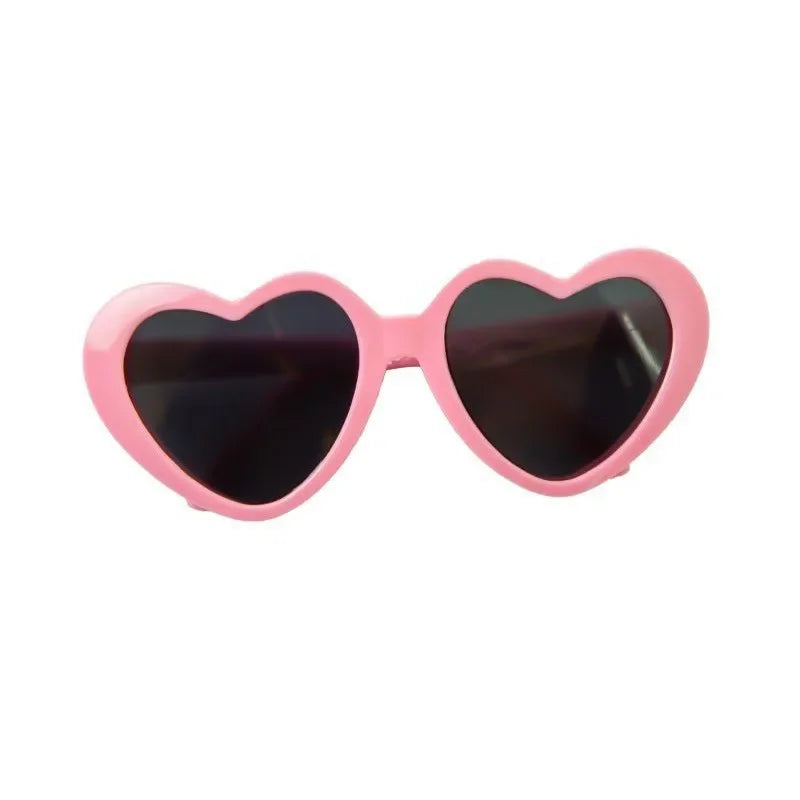 New Fashion Pet Dog Cat Sunglasses Cute Heart Shape Cats Glasses Eye-Wear For Small Dogs Cat