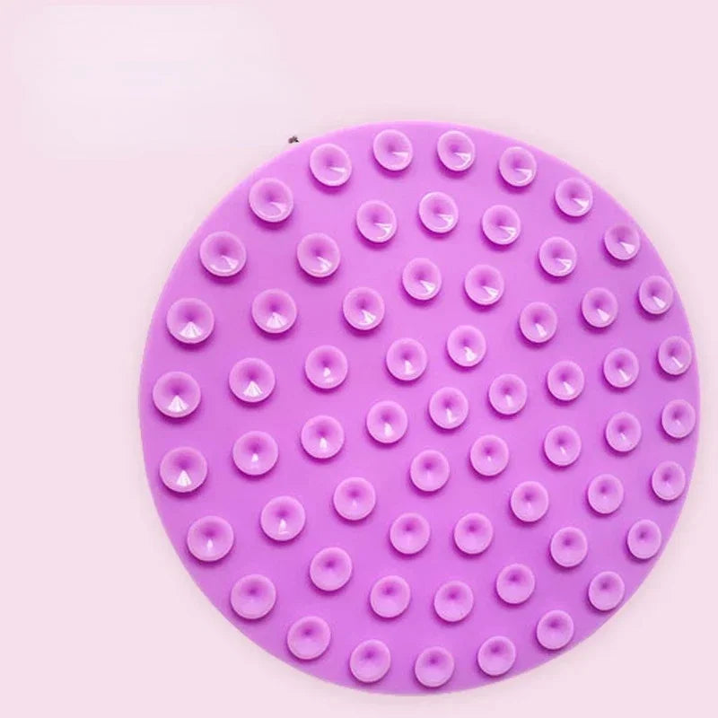 Pet Supplies Dog Cat Lick Pad Square Round Sucker Slow Food Pad Shower Distraction Pad Silicone Lick Pad Slow Food Tray