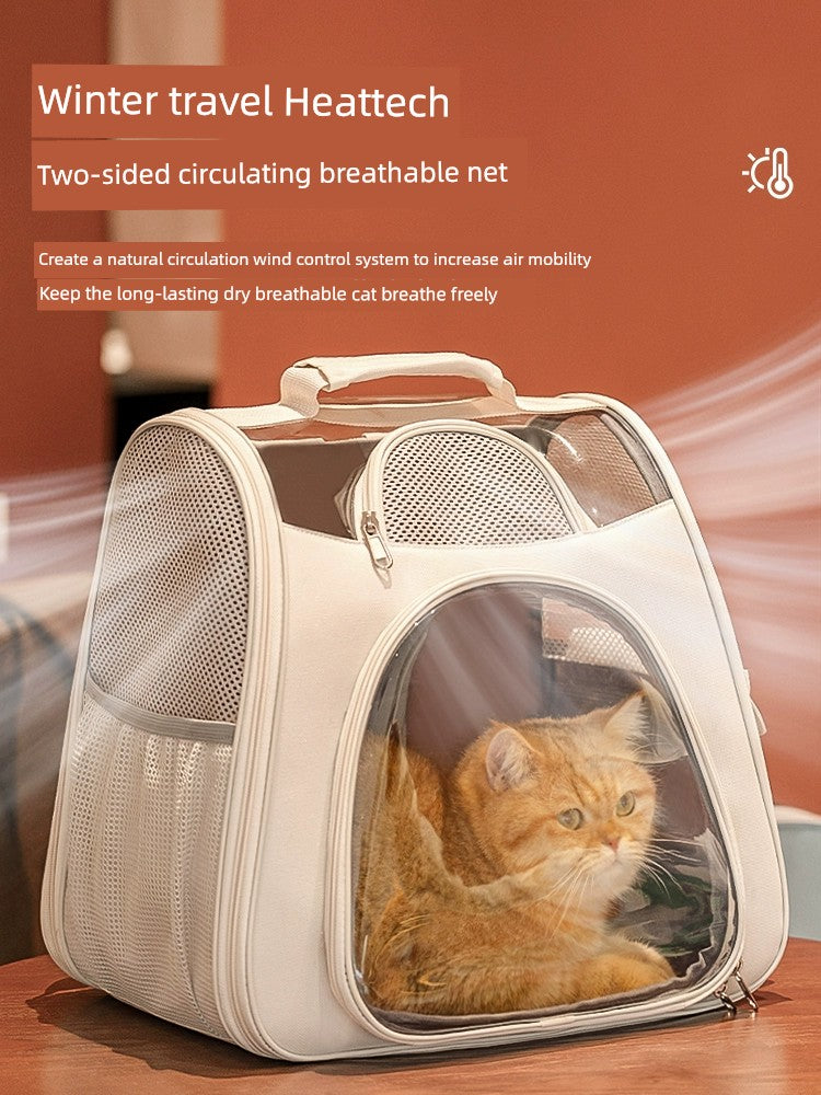 Large Capacity Portable Anti-Stress Dog Cat Bag