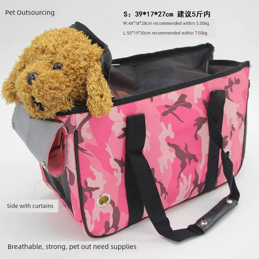 Pet Bag Portable Dog Backpack Cat Bag Dog Handbag Cat Cage Bag Rabbit Outer Travel Bag Dog Bag