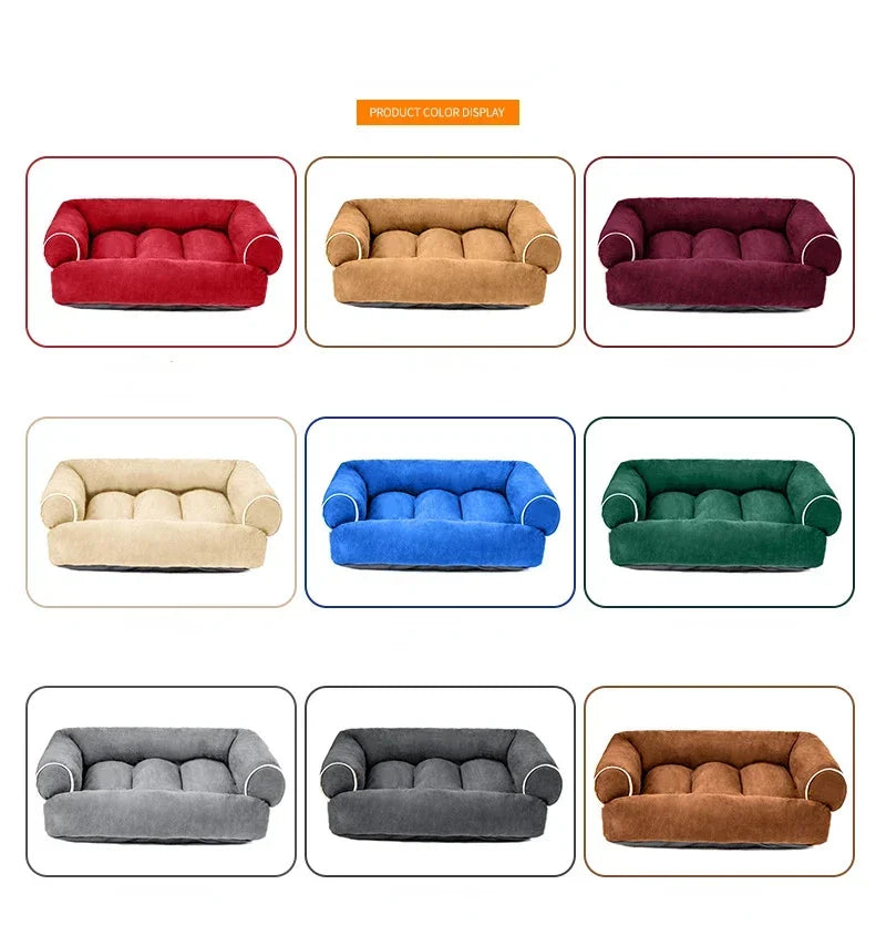 1PC S/M/L/XL Thickened Warm Dog Mat Super Soft Fluffy Pet Sofa Bed for Small and Medium Dogs and Cats Pet Supplies Pet Bed 쓰레기통