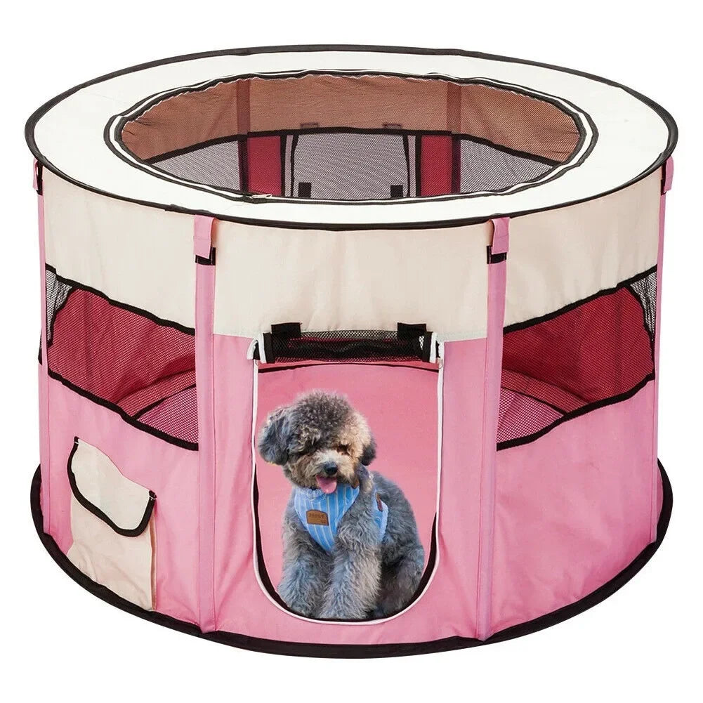 Chenils pour animaux de compagnie, clôtures, tentes portables pour chiens, maisons pour petits et grands chiens, parc pliable, cage d'intérieur pour chiots, cage pour chien, salle d'accouchement